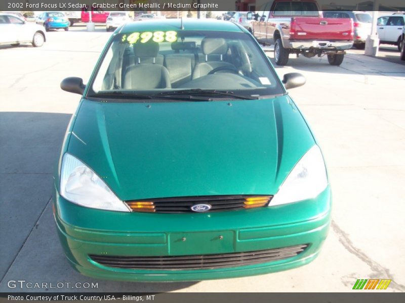  2002 Focus LX Sedan Grabber Green Metallic