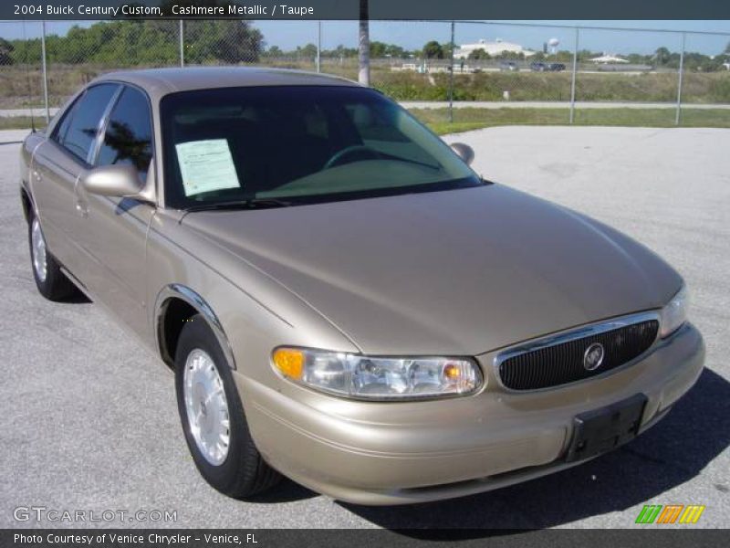 Cashmere Metallic / Taupe 2004 Buick Century Custom