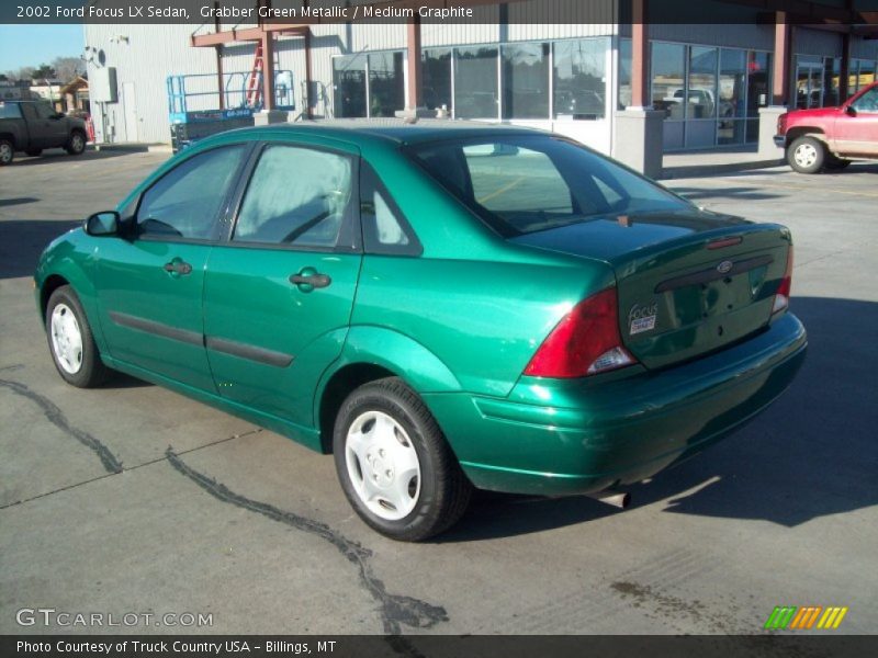  2002 Focus LX Sedan Grabber Green Metallic