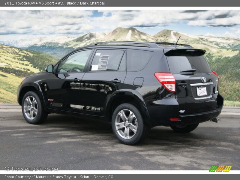 Black / Dark Charcoal 2011 Toyota RAV4 V6 Sport 4WD