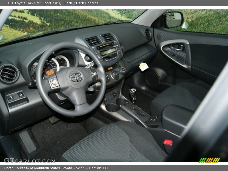 Black / Dark Charcoal 2011 Toyota RAV4 V6 Sport 4WD