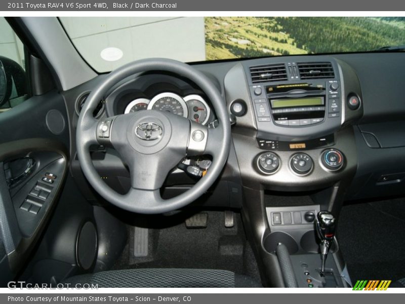 Black / Dark Charcoal 2011 Toyota RAV4 V6 Sport 4WD