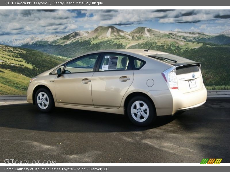 Sandy Beach Metallic / Bisque 2011 Toyota Prius Hybrid II
