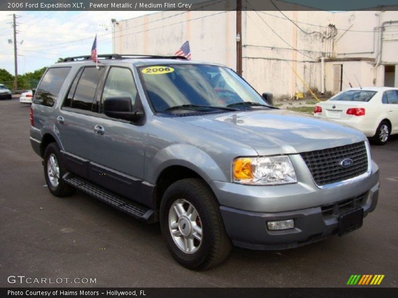 Pewter Metallic / Medium Flint Grey 2006 Ford Expedition XLT