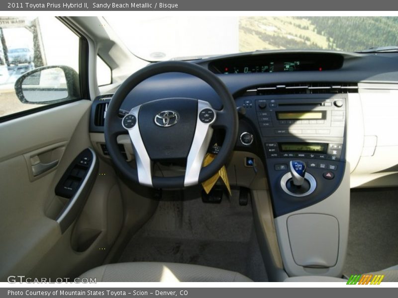 Sandy Beach Metallic / Bisque 2011 Toyota Prius Hybrid II