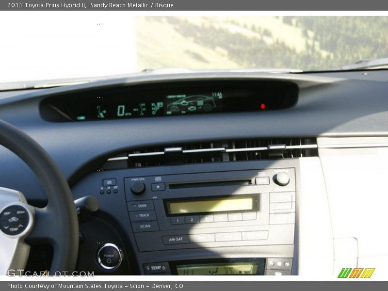 Sandy Beach Metallic / Bisque 2011 Toyota Prius Hybrid II