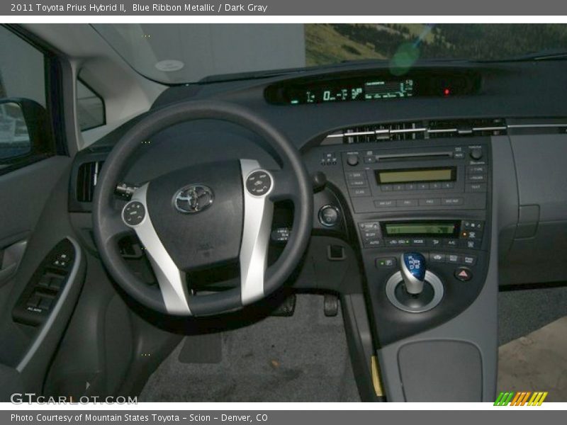 Blue Ribbon Metallic / Dark Gray 2011 Toyota Prius Hybrid II