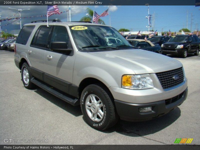 Silver Birch Metallic / Medium Flint Grey 2006 Ford Expedition XLT