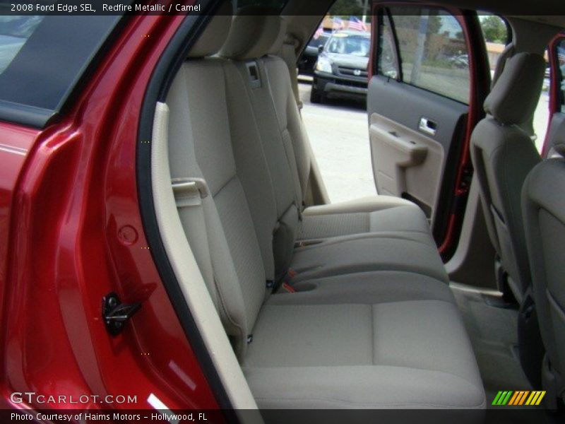 Redfire Metallic / Camel 2008 Ford Edge SEL