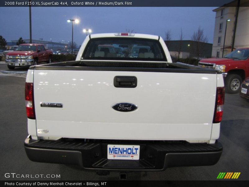 Oxford White / Medium/Dark Flint 2008 Ford F150 XL SuperCab 4x4
