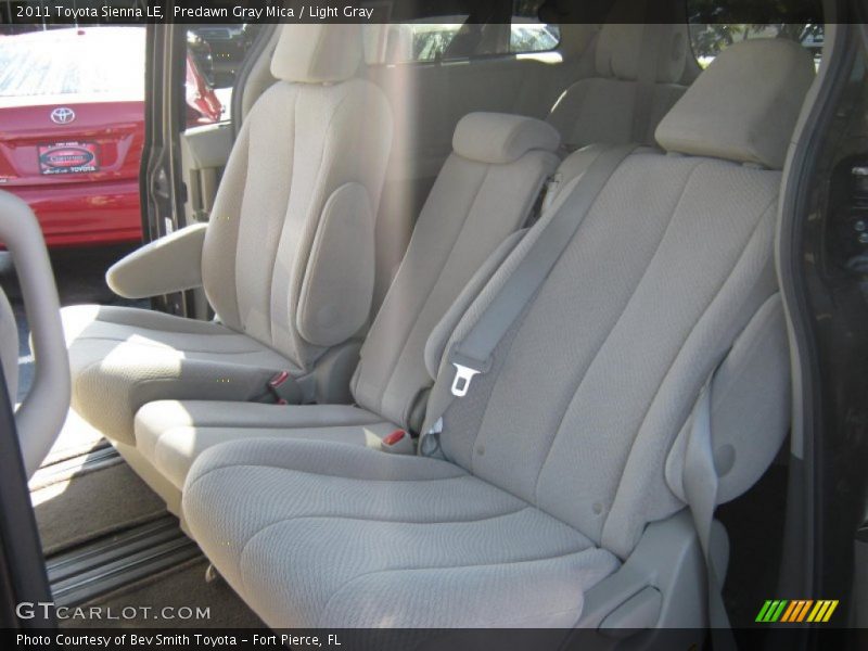 Predawn Gray Mica / Light Gray 2011 Toyota Sienna LE