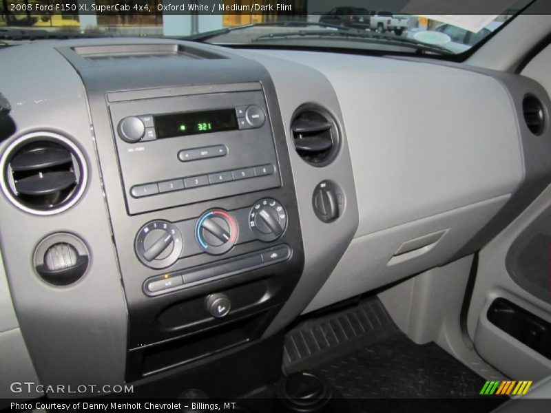 Oxford White / Medium/Dark Flint 2008 Ford F150 XL SuperCab 4x4