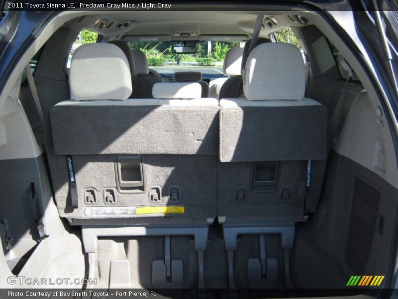Predawn Gray Mica / Light Gray 2011 Toyota Sienna LE
