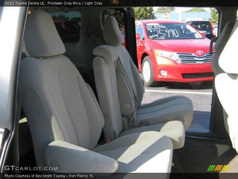 Predawn Gray Mica / Light Gray 2011 Toyota Sienna LE