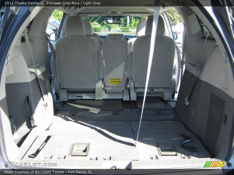 Predawn Gray Mica / Light Gray 2011 Toyota Sienna LE