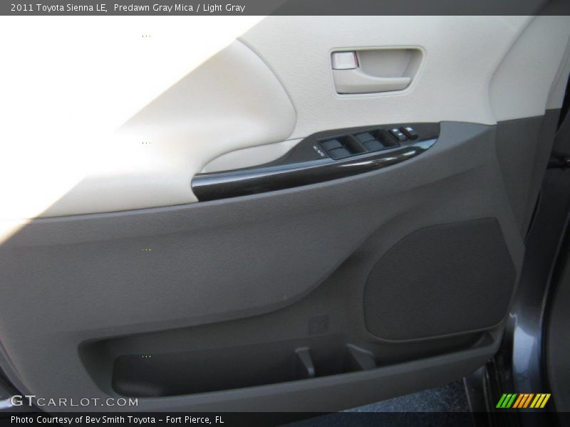 Predawn Gray Mica / Light Gray 2011 Toyota Sienna LE