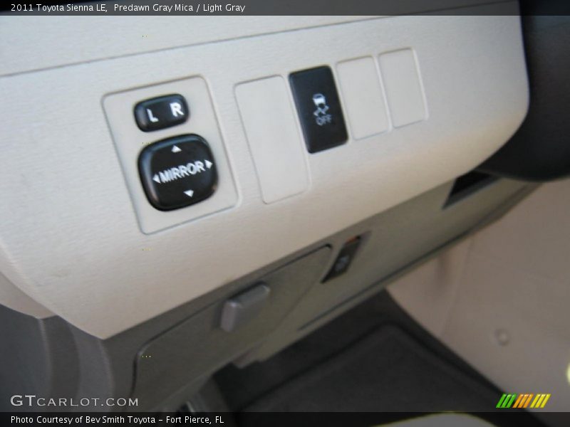 Predawn Gray Mica / Light Gray 2011 Toyota Sienna LE