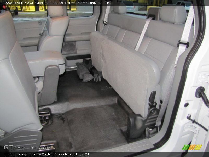 Oxford White / Medium/Dark Flint 2008 Ford F150 XL SuperCab 4x4