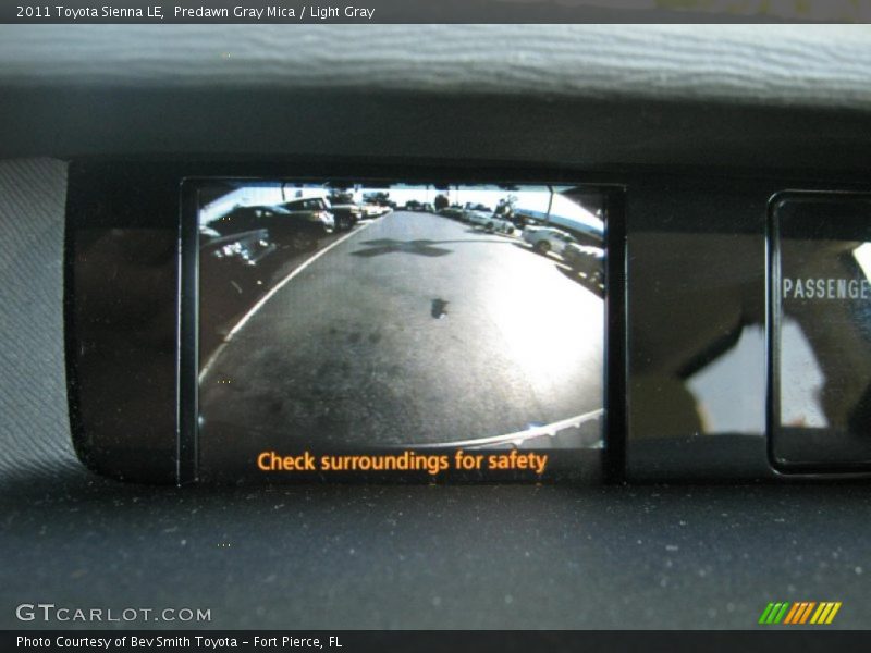 Predawn Gray Mica / Light Gray 2011 Toyota Sienna LE