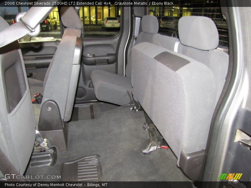 Graystone Metallic / Ebony Black 2008 Chevrolet Silverado 2500HD LTZ Extended Cab 4x4