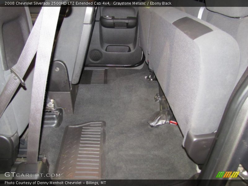 Graystone Metallic / Ebony Black 2008 Chevrolet Silverado 2500HD LTZ Extended Cab 4x4