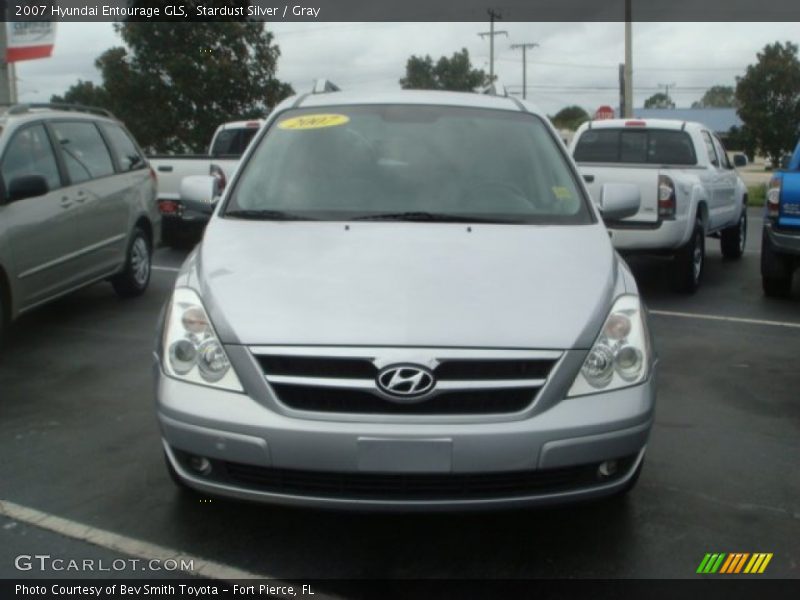 Stardust Silver / Gray 2007 Hyundai Entourage GLS