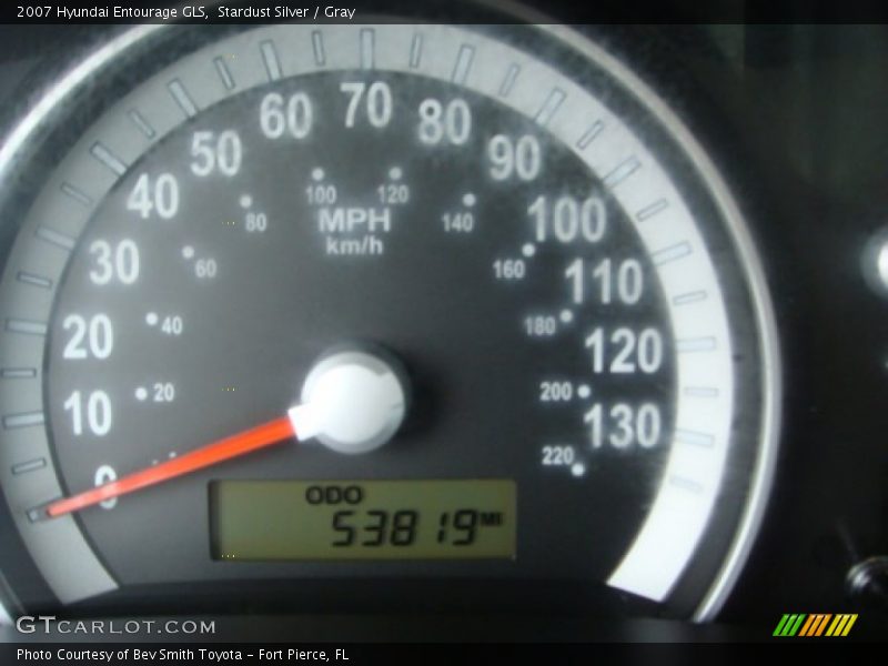 Stardust Silver / Gray 2007 Hyundai Entourage GLS