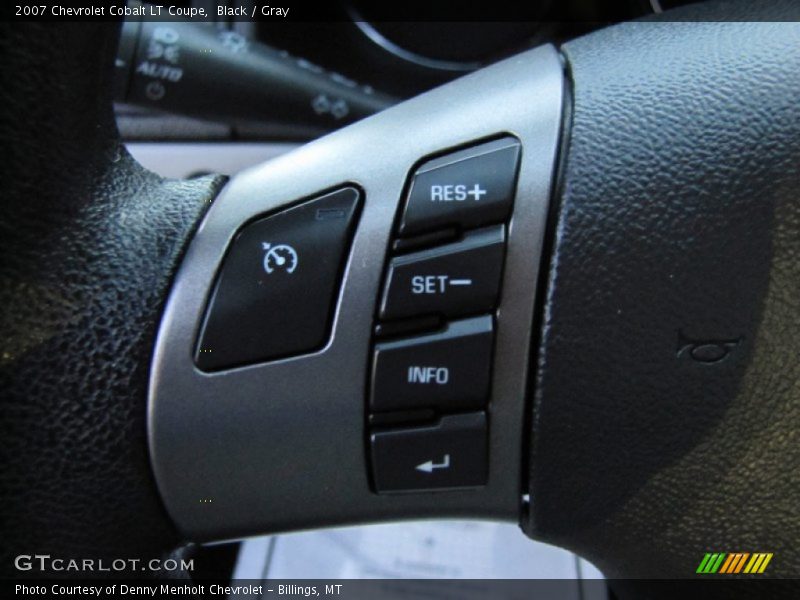 Black / Gray 2007 Chevrolet Cobalt LT Coupe