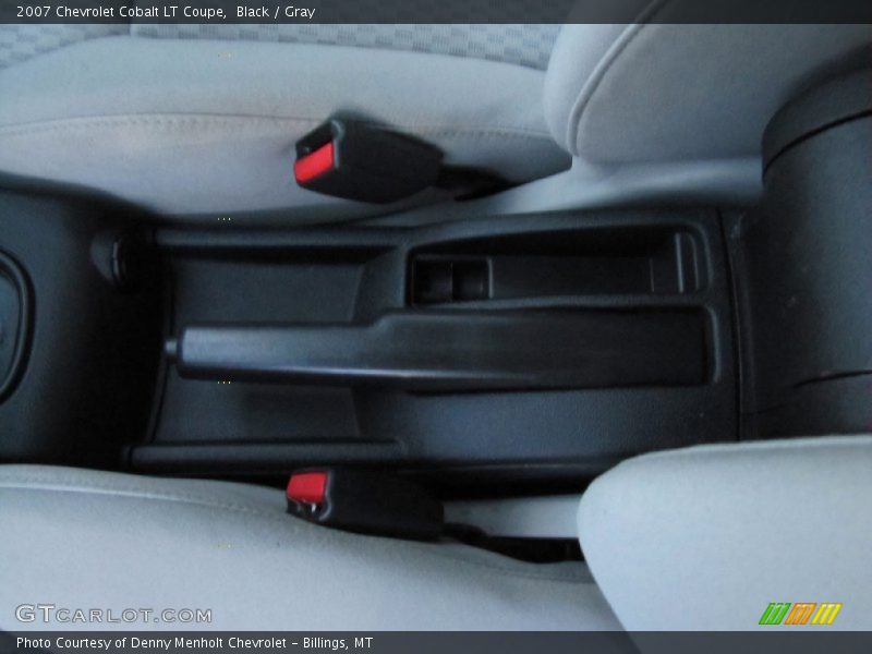 Black / Gray 2007 Chevrolet Cobalt LT Coupe