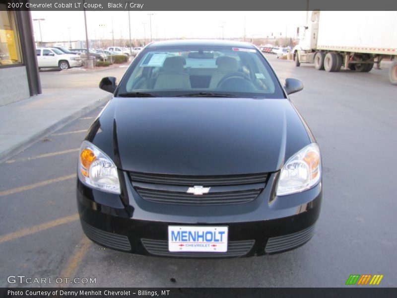 Black / Gray 2007 Chevrolet Cobalt LT Coupe