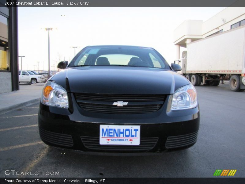 Black / Gray 2007 Chevrolet Cobalt LT Coupe