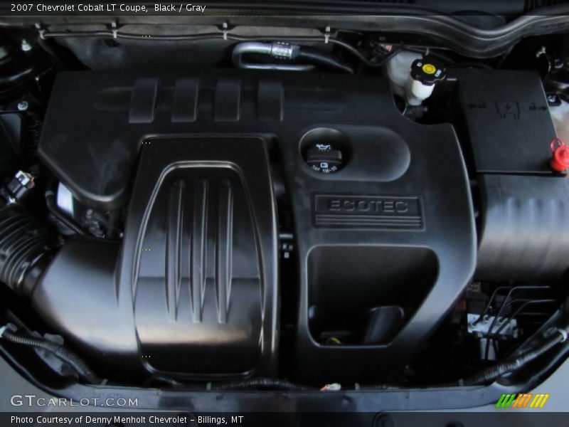 Black / Gray 2007 Chevrolet Cobalt LT Coupe