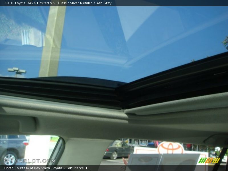 Classic Silver Metallic / Ash Gray 2010 Toyota RAV4 Limited V6