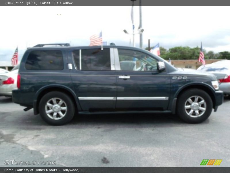 Cobalt Blue / Willow 2004 Infiniti QX 56