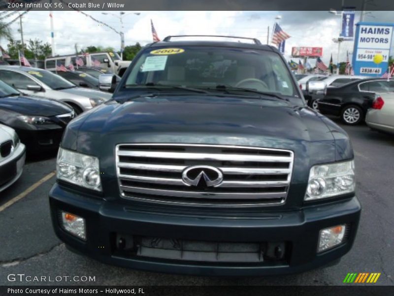 Cobalt Blue / Willow 2004 Infiniti QX 56