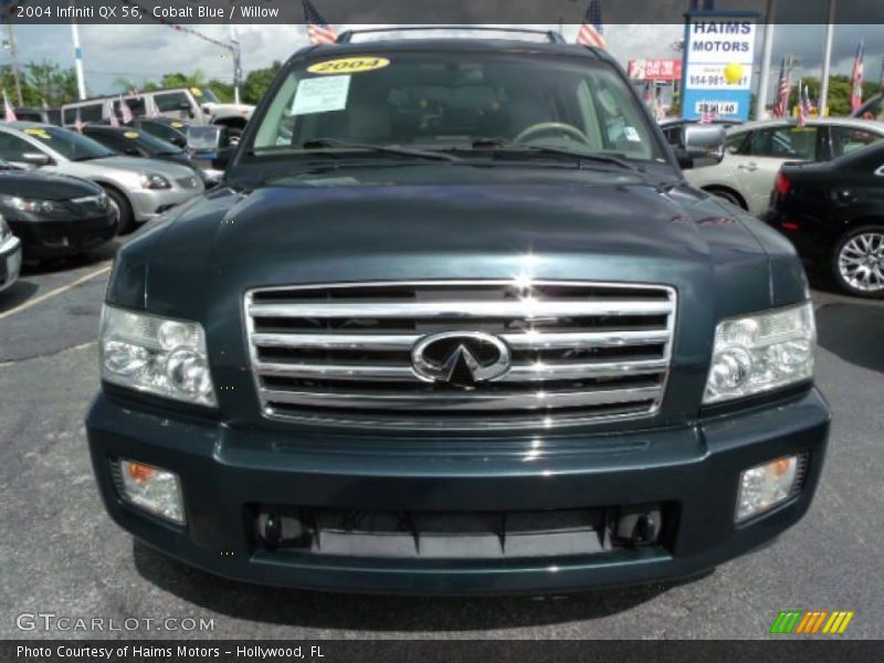 Cobalt Blue / Willow 2004 Infiniti QX 56