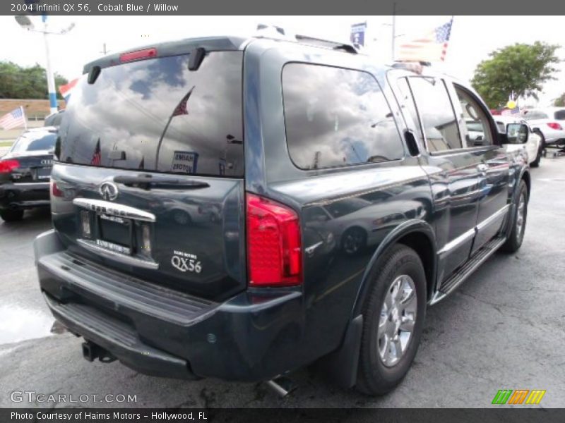 Cobalt Blue / Willow 2004 Infiniti QX 56