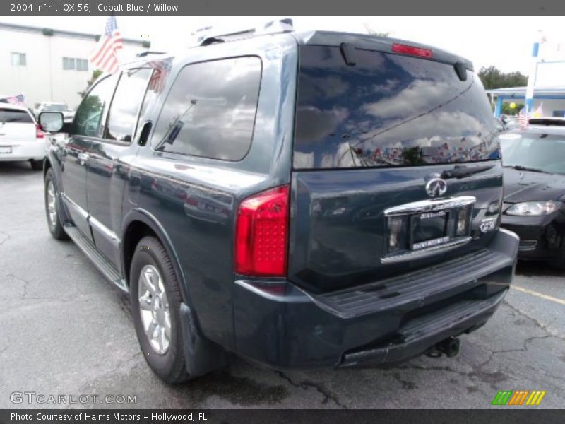 Cobalt Blue / Willow 2004 Infiniti QX 56