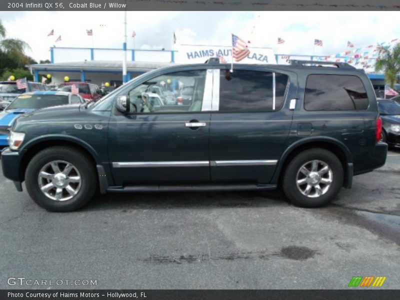 Cobalt Blue / Willow 2004 Infiniti QX 56