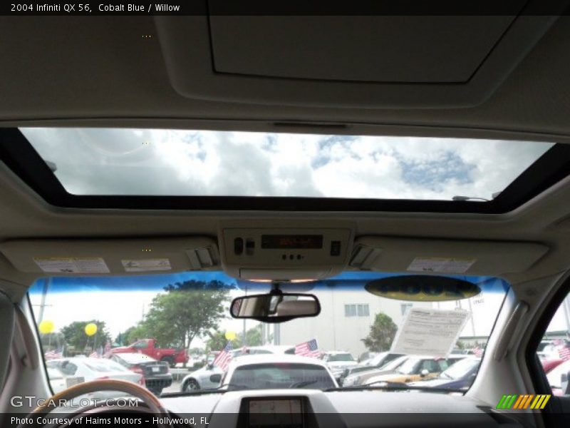 Cobalt Blue / Willow 2004 Infiniti QX 56