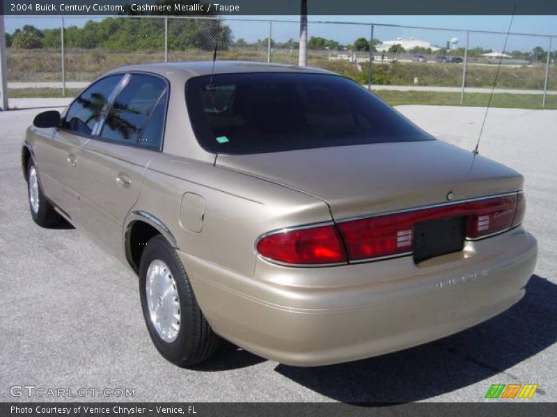 Cashmere Metallic / Taupe 2004 Buick Century Custom
