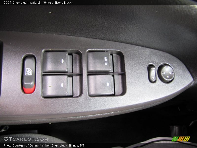 White / Ebony Black 2007 Chevrolet Impala LS