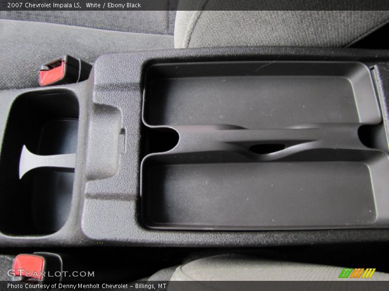 White / Ebony Black 2007 Chevrolet Impala LS
