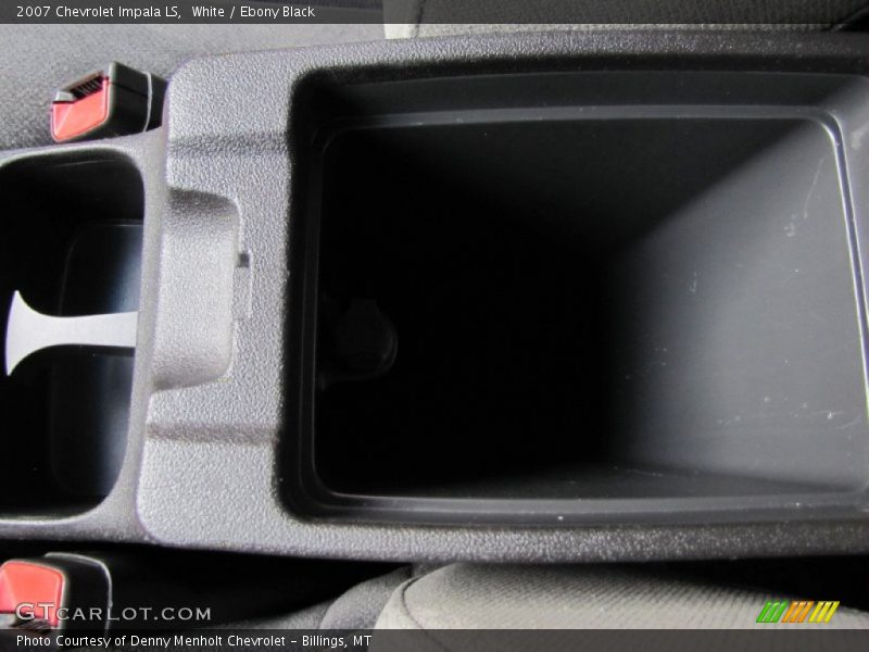 White / Ebony Black 2007 Chevrolet Impala LS