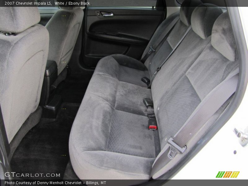 White / Ebony Black 2007 Chevrolet Impala LS