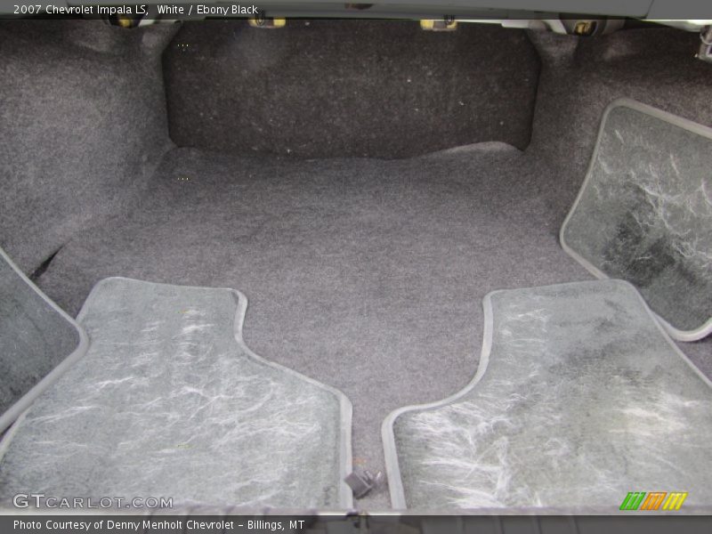 White / Ebony Black 2007 Chevrolet Impala LS