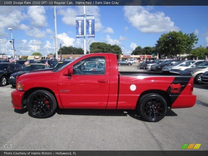  2005 Ram 1500 SRT-10 Regular Cab Flame Red