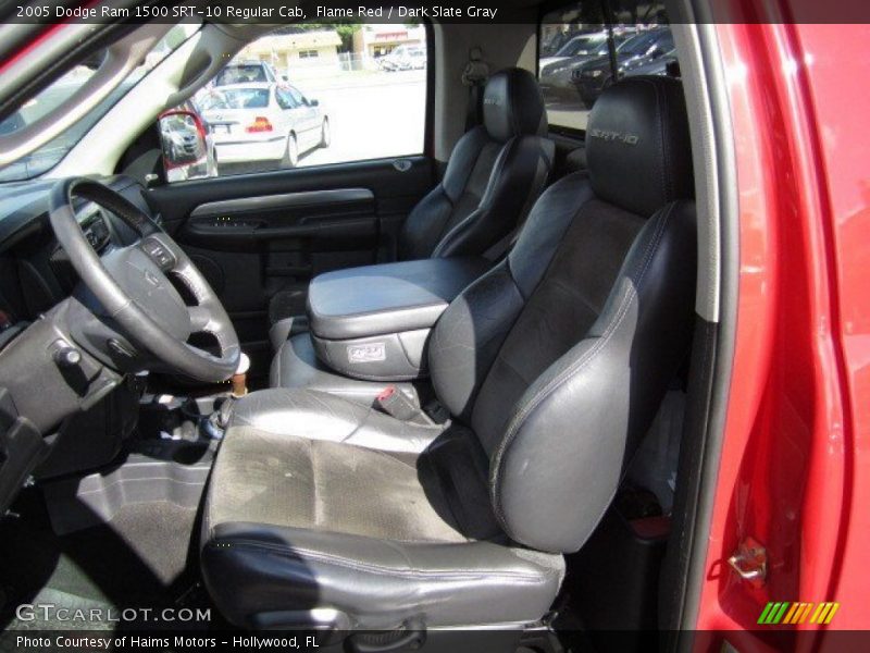  2005 Ram 1500 SRT-10 Regular Cab Dark Slate Gray Interior