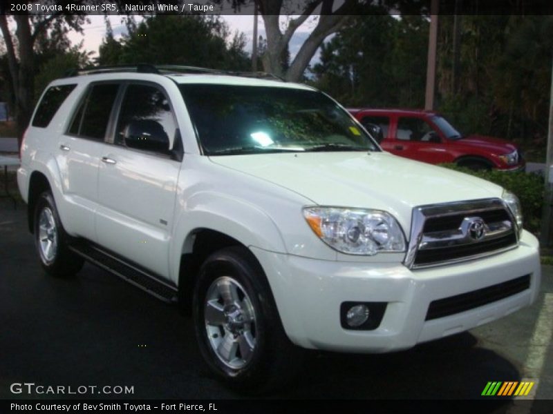 Natural White / Taupe 2008 Toyota 4Runner SR5