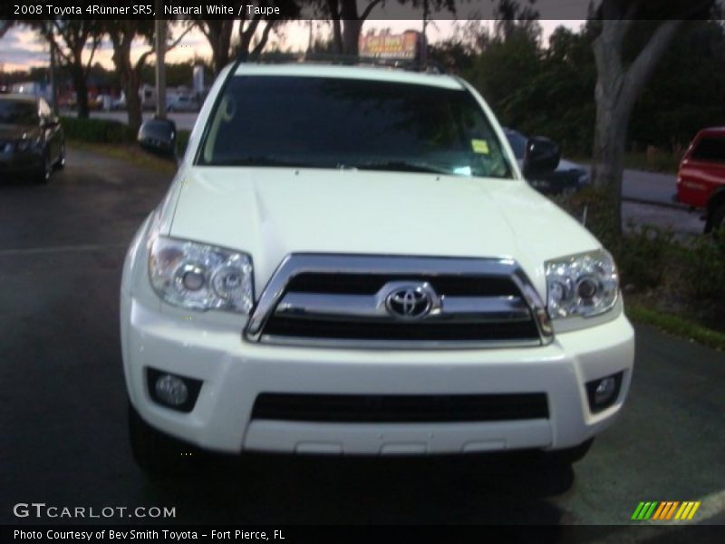 Natural White / Taupe 2008 Toyota 4Runner SR5